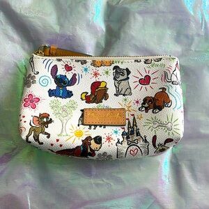 Dooney & Bourke Disney dogs pouch